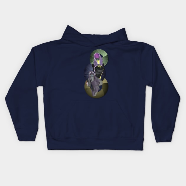 The Quarian and The Geth Kids Hoodie by DezMan